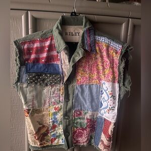 RILEY VINTAGE FOR FREE PEOPLE VEST